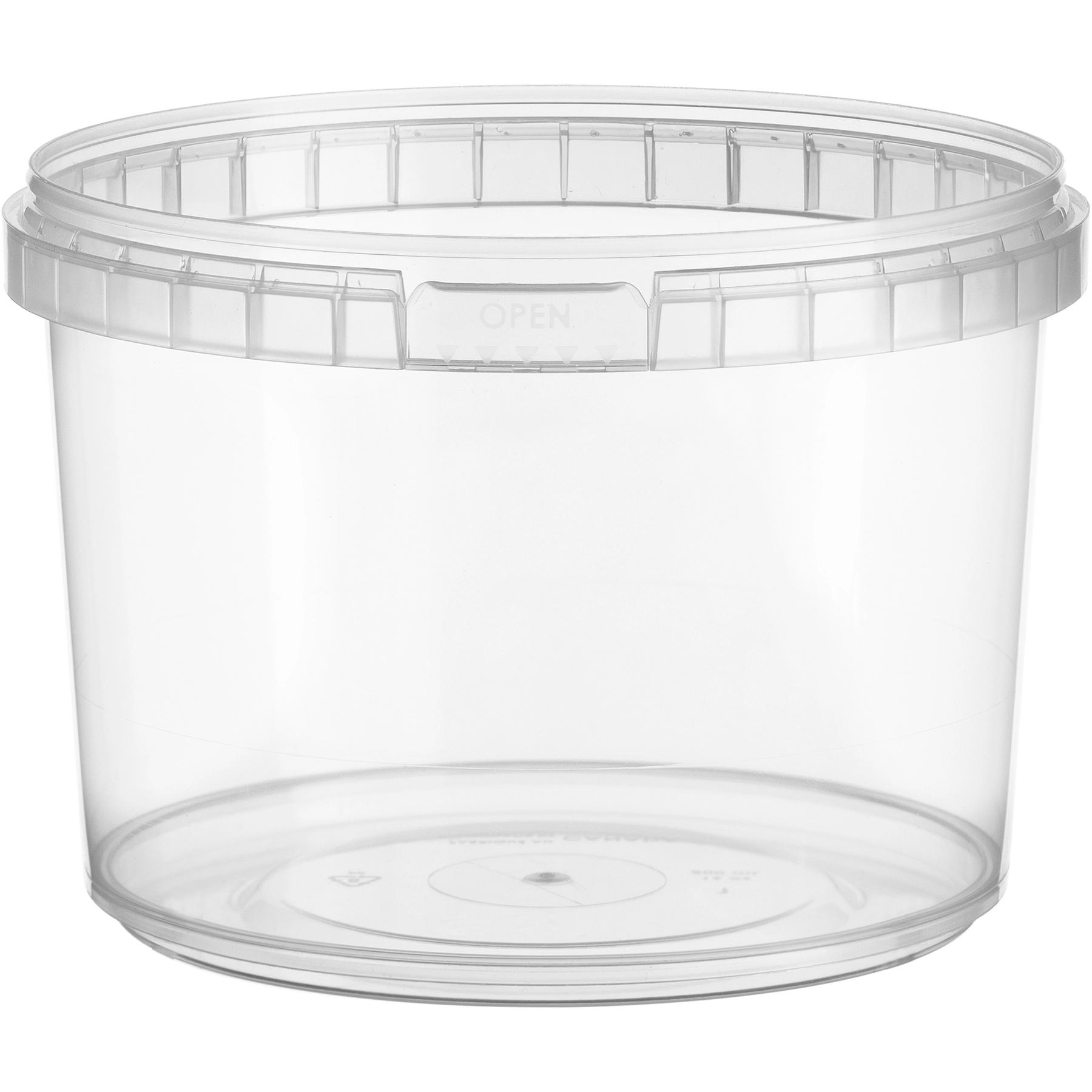 Deli Container Base 16 OZ PP Clear Round 540/Case