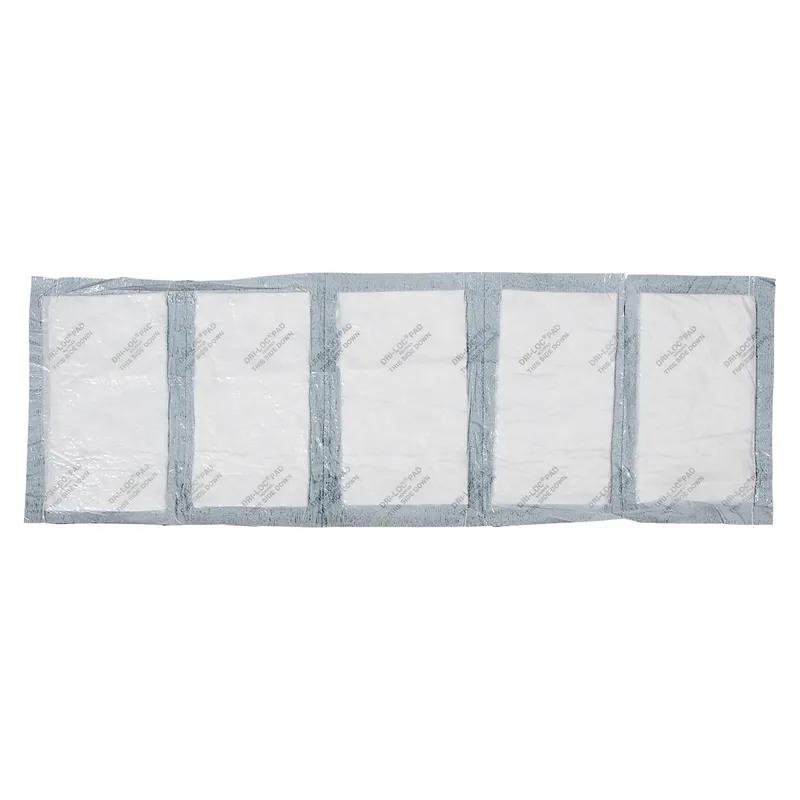 Dri-Loc® Meat Pad 4X7 IN Plastic Cellulose Black Rectangle Absorbent 3000/Case