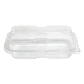 Hoagie & Sub Take-Out Container Hinged Plastic Tamper-Evident 232/Case