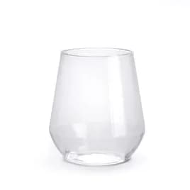 WNA Cup Wine Stemless 12 OZ PET Clear 64/Case