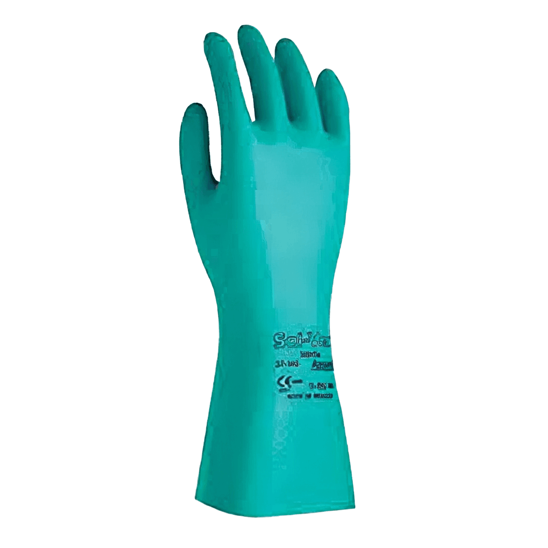 Ansell Gloves Small (SM) Size 8 Green Chemical Resistant 144/Case