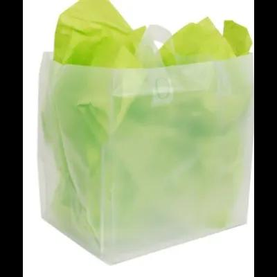 Shopper Bag 10X8X10 IN Frosted Cardboard Bottom With Handle 250/Case