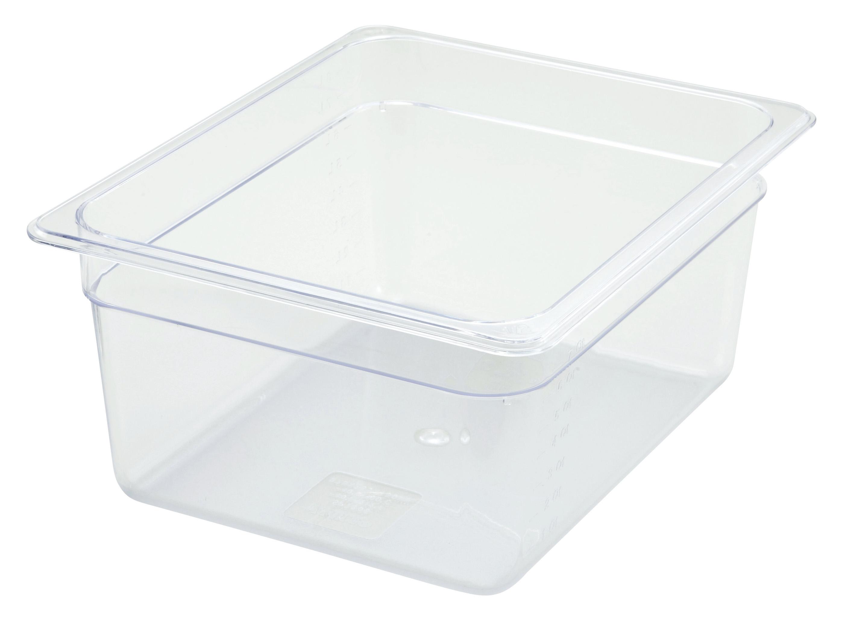 Food Pan 1/2 Size 6 IN Rectangle PC 1/Each