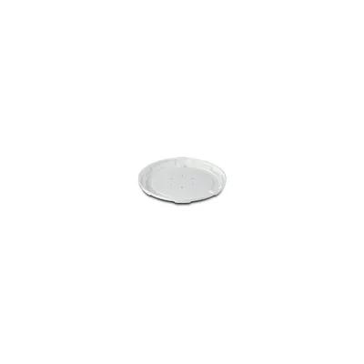 Dinex® Lid Flat 2.06X0.25 IN 1 Compartment PS White Round For Soup Bowl Unhinged 1000/Case