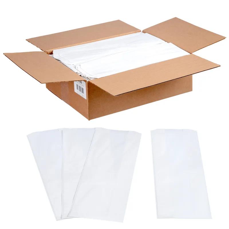 Bread Bag 6X3.5X18 IN Paper White Plain 1000/Case
