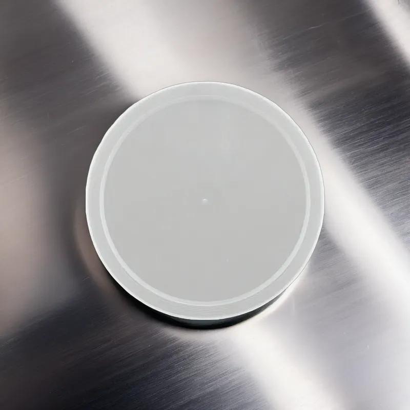 Lid LLDPE White Round For 64-86-128 OZ Container Unhinged 200/Case