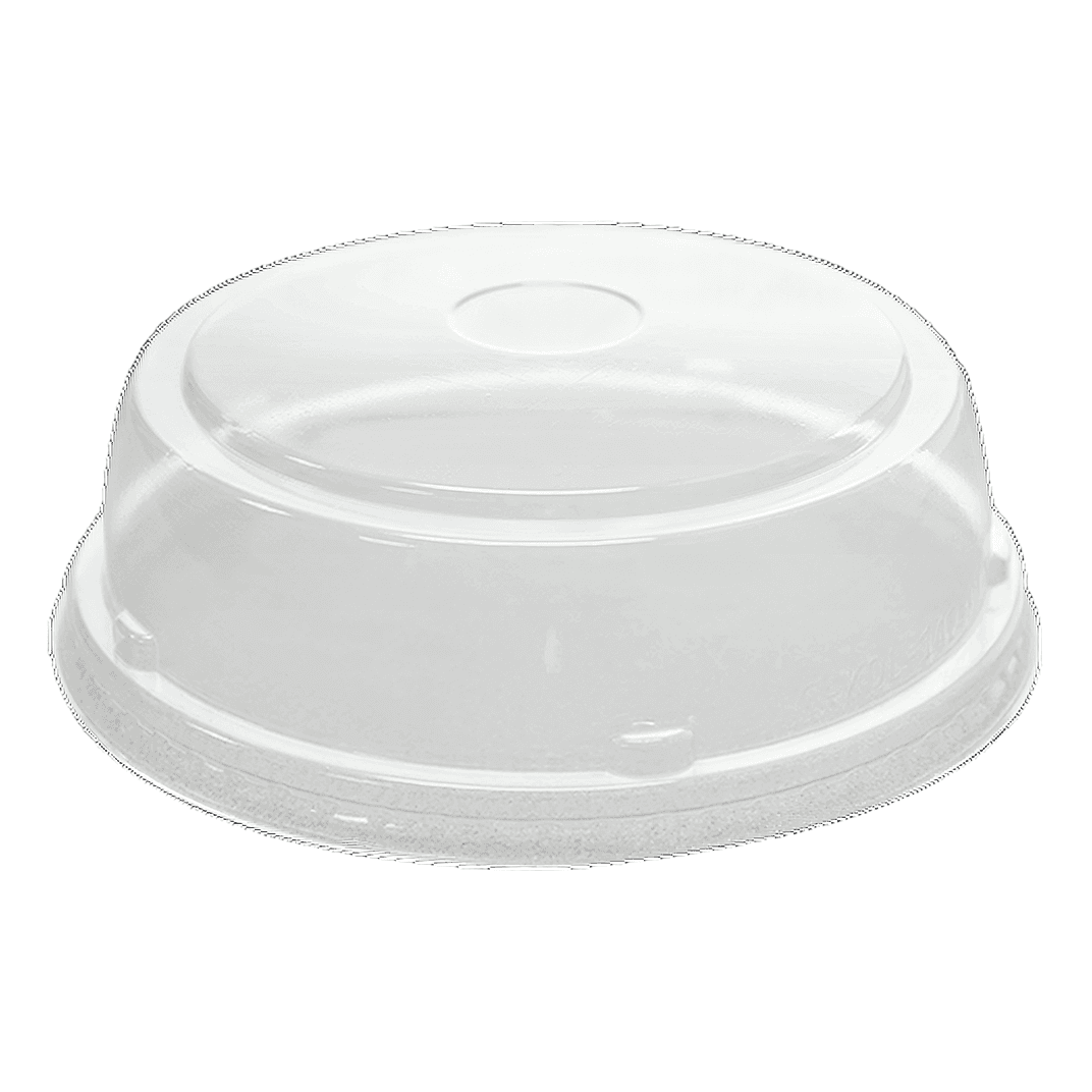 Karat® Lid Dome 5.6 IN PET Clear Round For 24-32 OZ Container 600/Case