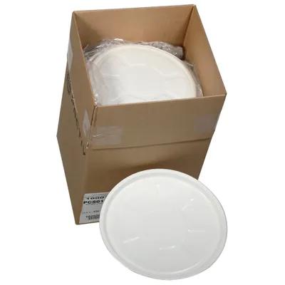 Pizza Pan & Tray Base 13.09375X0.59375 IN Paperboard White Brown Stoneware Round 250/Case