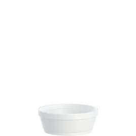 Dart® J Cup® Food Container Base 8 OZ EPS White Squat Insulated 25 Count/Pack 20 Packs/Case 500 Count/Case