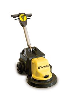 Battery Glazer Floor Polisher 17IN On-Board Charger Pad High Speed 1500 RPM Dust Control Adjustable Handle 1/Each