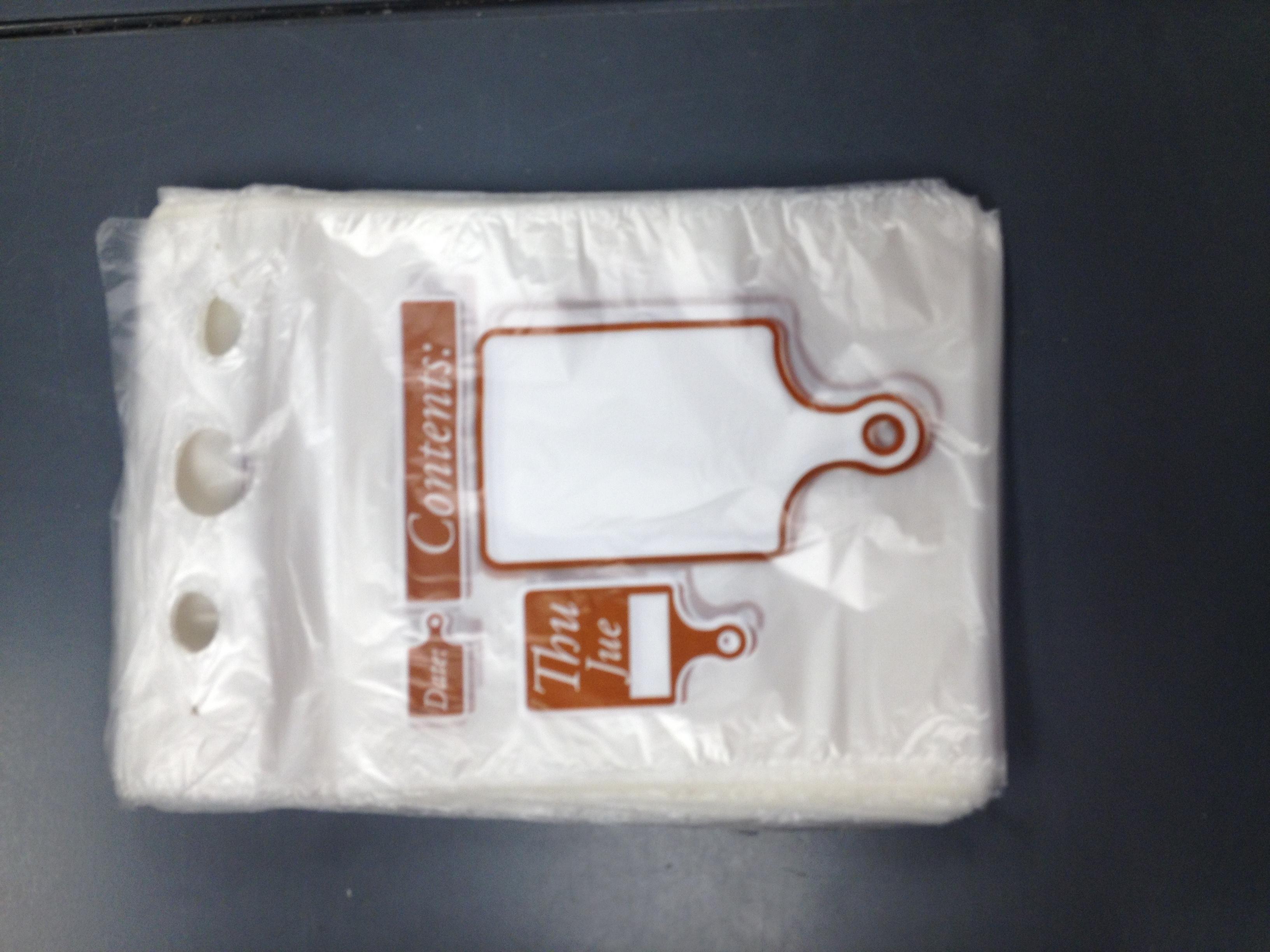 Bag 6X7 IN Plastic Clear Thursday Portion Bag Saddlepack 2000/Case