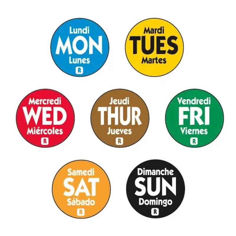 Thursday Label 0.75 IN Round Permanent Dot 2000/Roll