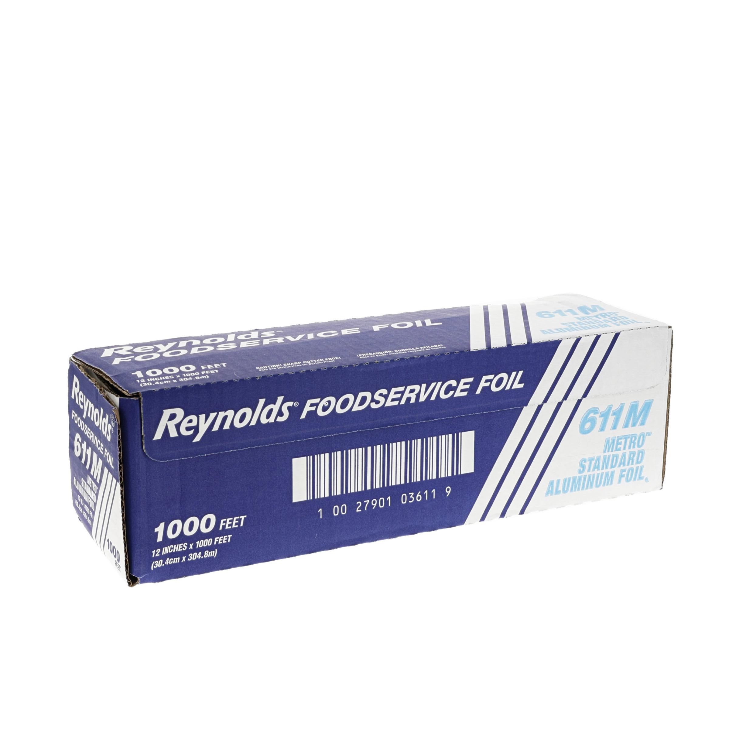 Reynolds® Metro™ Foil Roll 12IN X1000FT Aluminum Silver 1/Roll