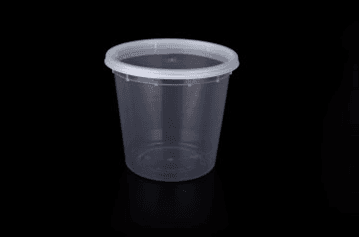 Deli Container Base 16 OZ Plastic Clear 240/Case