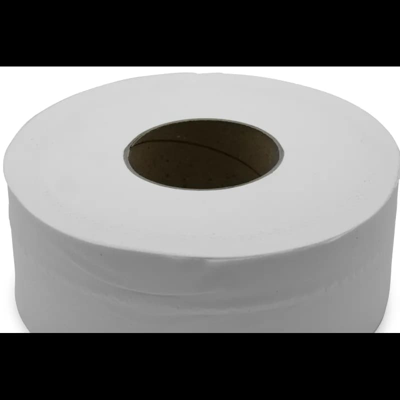 Victoria Bay Toilet Paper & Tissue Roll 2PLY White Embossed Jumbo Jr (JRT) 12 Rolls/Case 65 Cases/Pallet