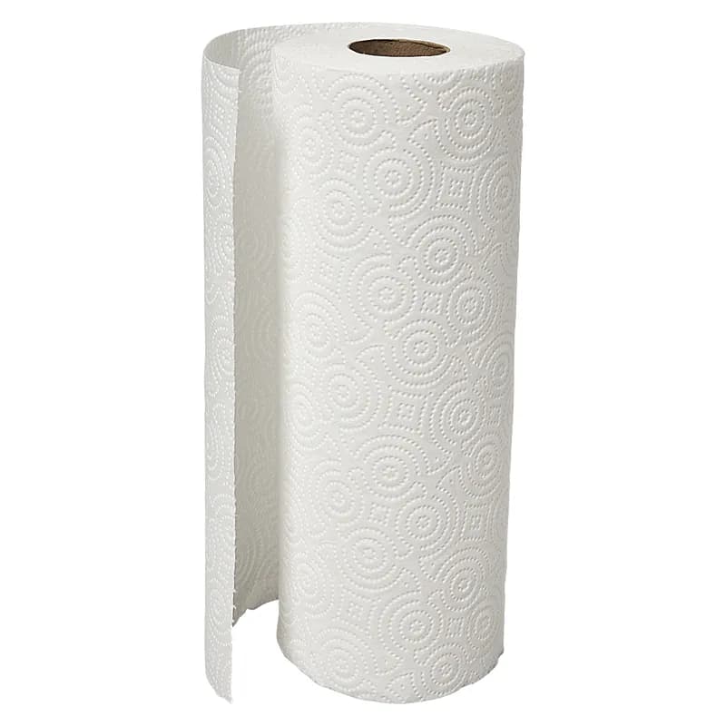 Victoria Bay Household & Kitchen Roll Paper Towel 10.98 IN 2PLY Virgin Paper White Embossed 85 Sheets/Roll 30 Rolls/Case