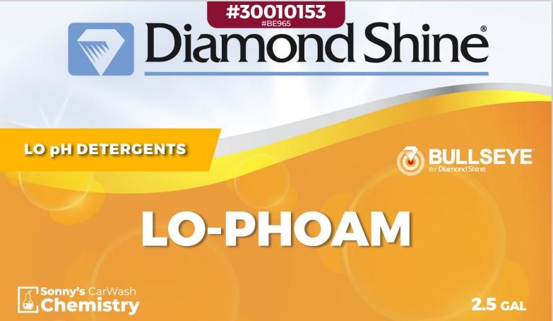 Low pHoam Lo Phoam Car Wash 2.5 GAL High Acid Concentrate 2/Case