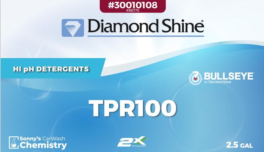 TPR100 Car Wash Pre-Soak 2.5 GAL Liquid Concentrate 2/Case