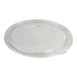 Lid Flat 10.25X0.5 IN 1 Compartment PET Clear Round For 64-80 OZ Bowl Unhinged 50/Case