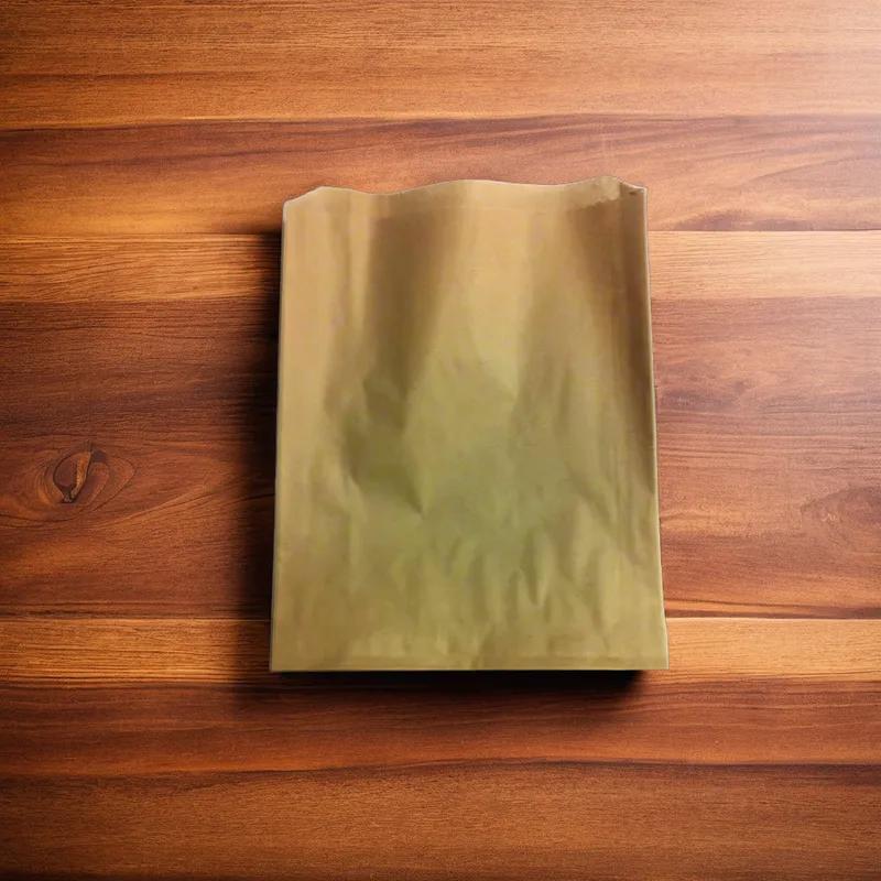 Bag 6X0.75X7.25 IN #19 Kraft Greaseproof 2000/Case