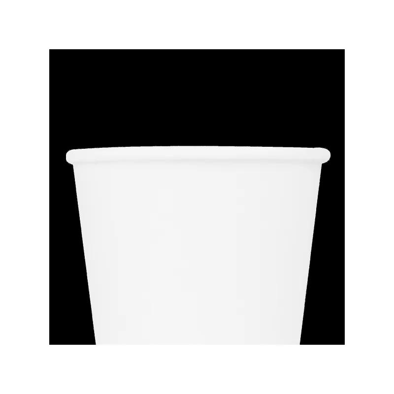 Karat® Hot Cup 8 OZ Paper White 80MM 1000/Case