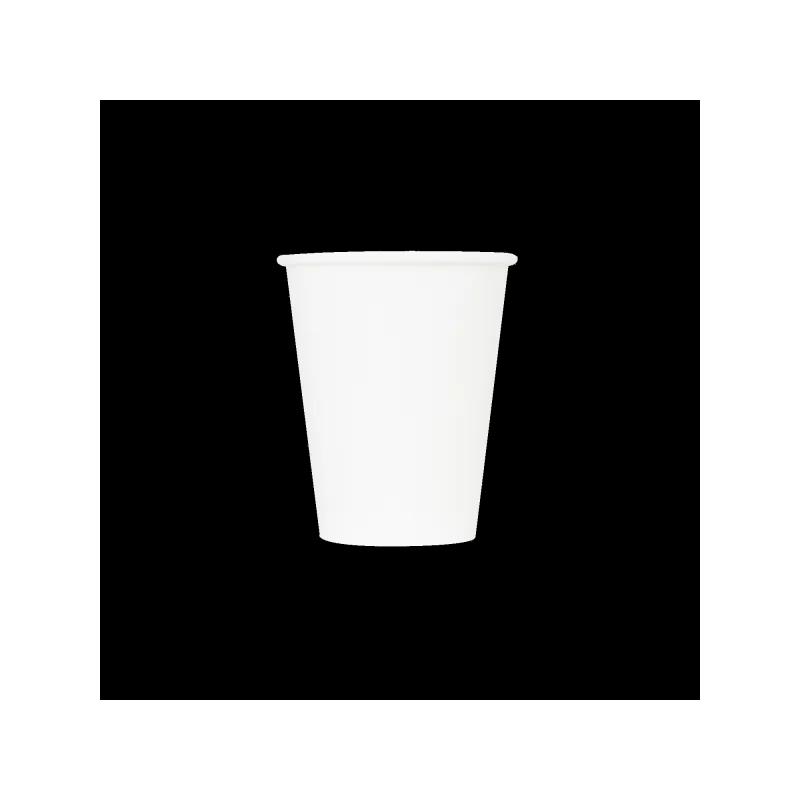Karat® Hot Cup 8 OZ Paper White 80MM 1000/Case