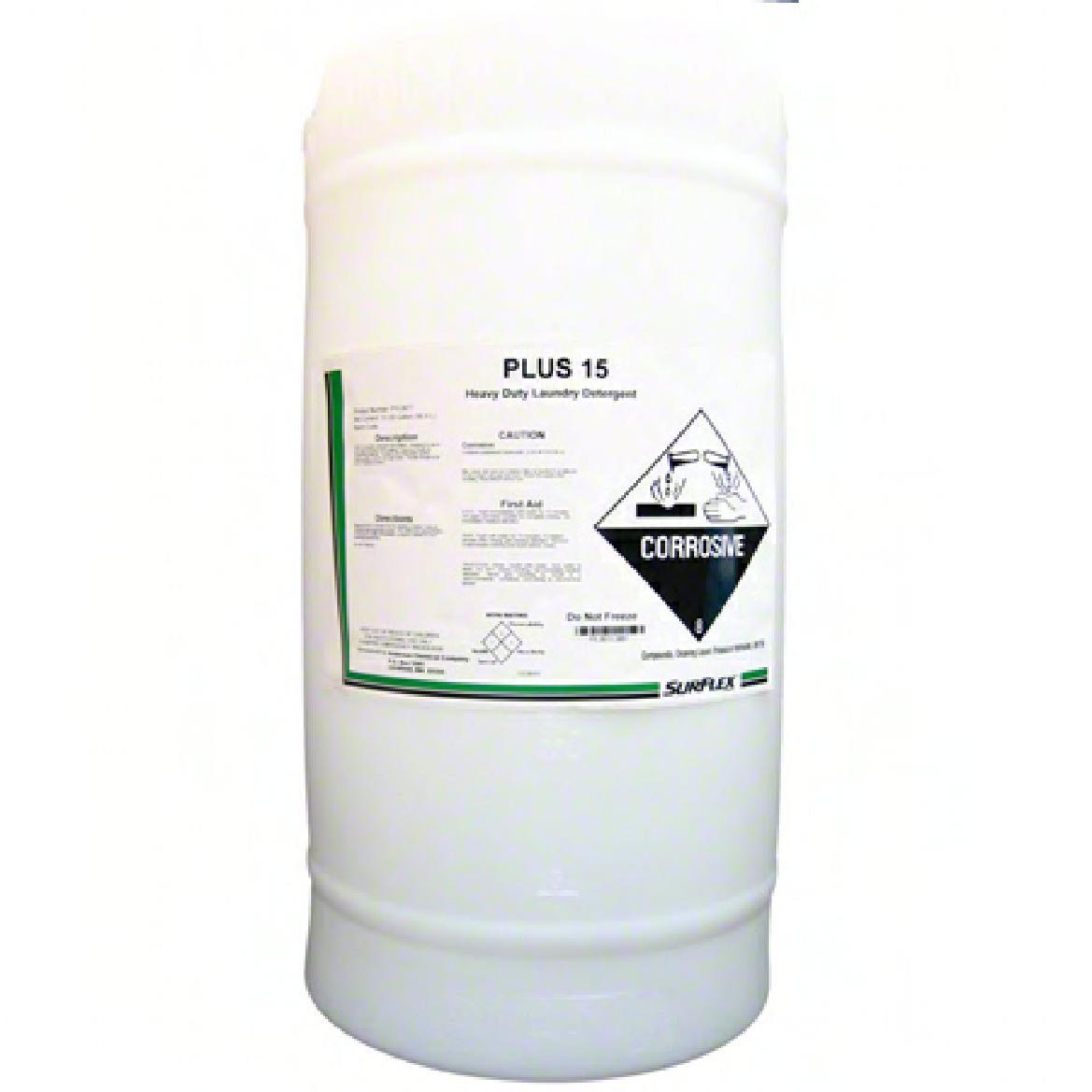 Plus 15 Laundry Detergent 55 GAL Liquid 1/Each