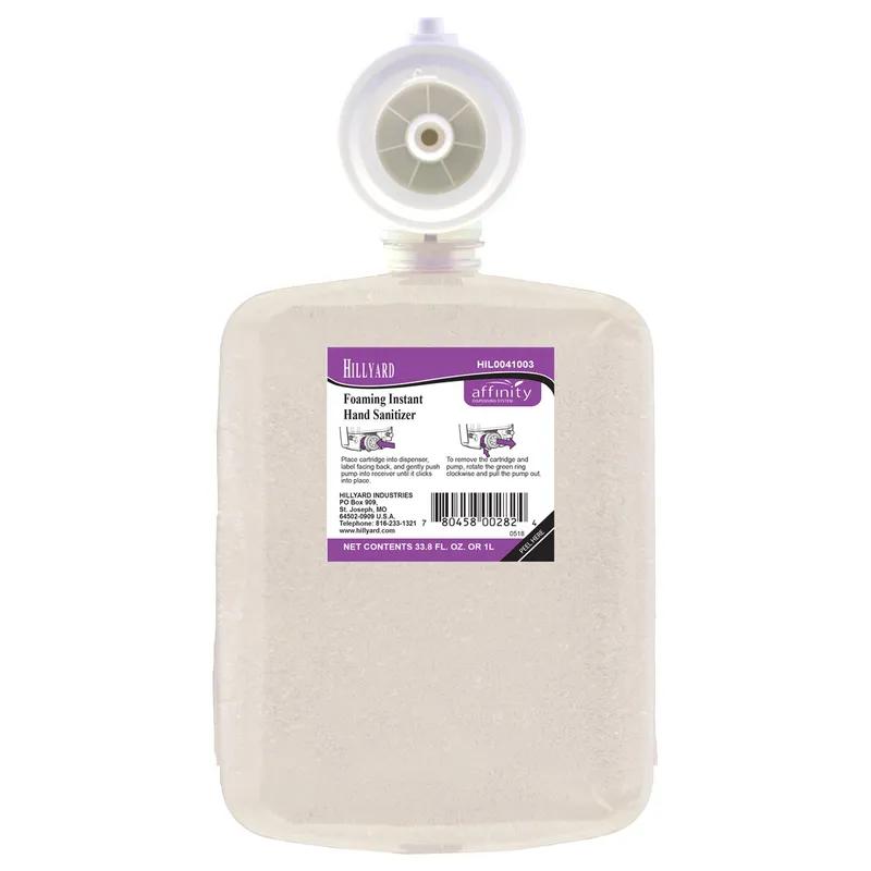 Affinity® Hand Sanitizer Foam 1 L Pleasant Scent Clear Instant 4/Case