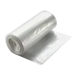 Victoria Bay Can Liner 43X46 IN 45-50 GAL Clear LLDPE 1.5MIL Roll 100/Case