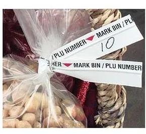 Tin Tie 6.5 IN Printed 1000/Box