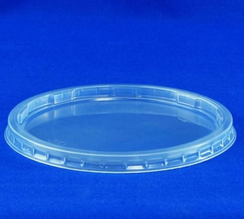 Lid PP Clear For 8 OZ Deli Container Recessed 1000/Case