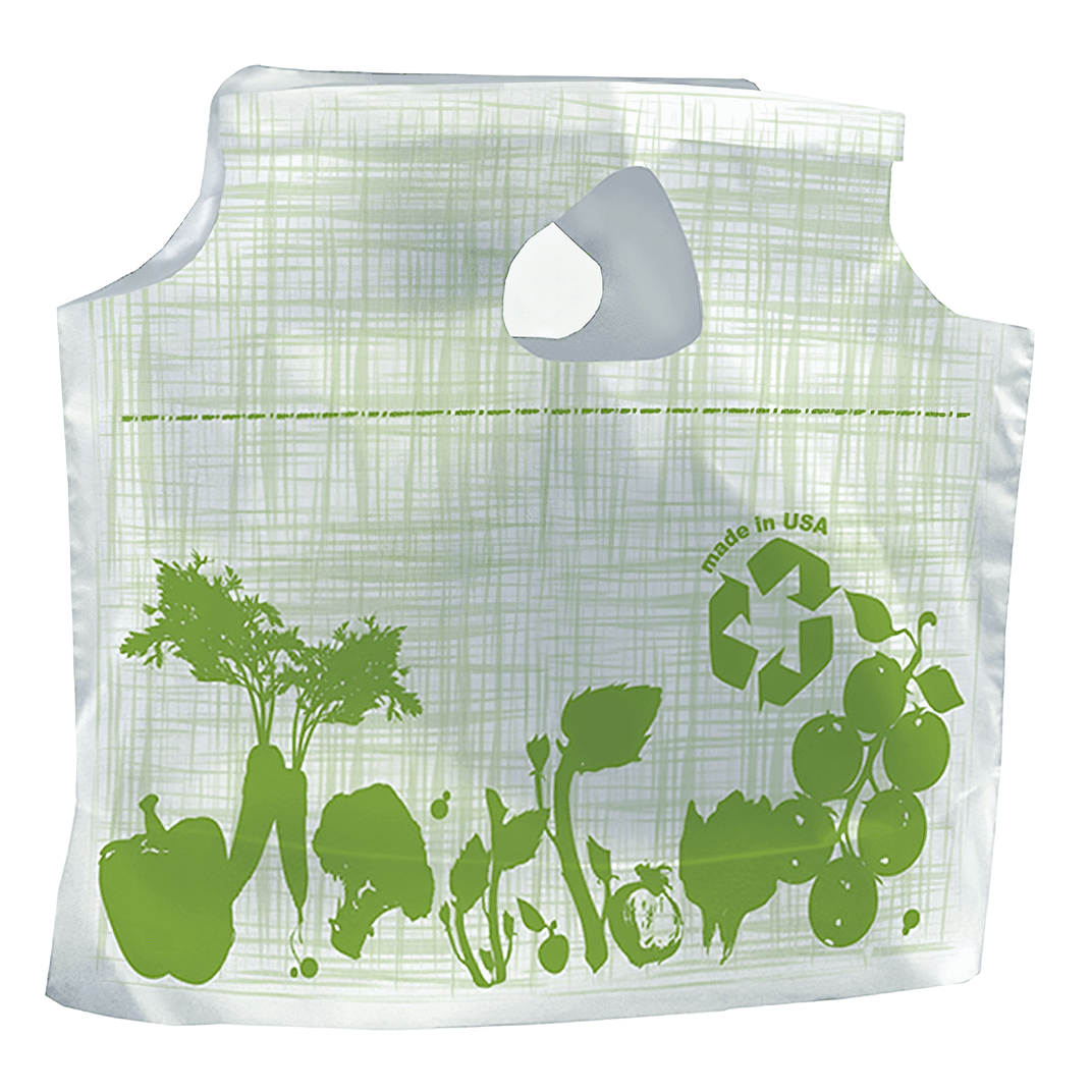 Bag 11X10 IN Printed Grab & Go 500/Case