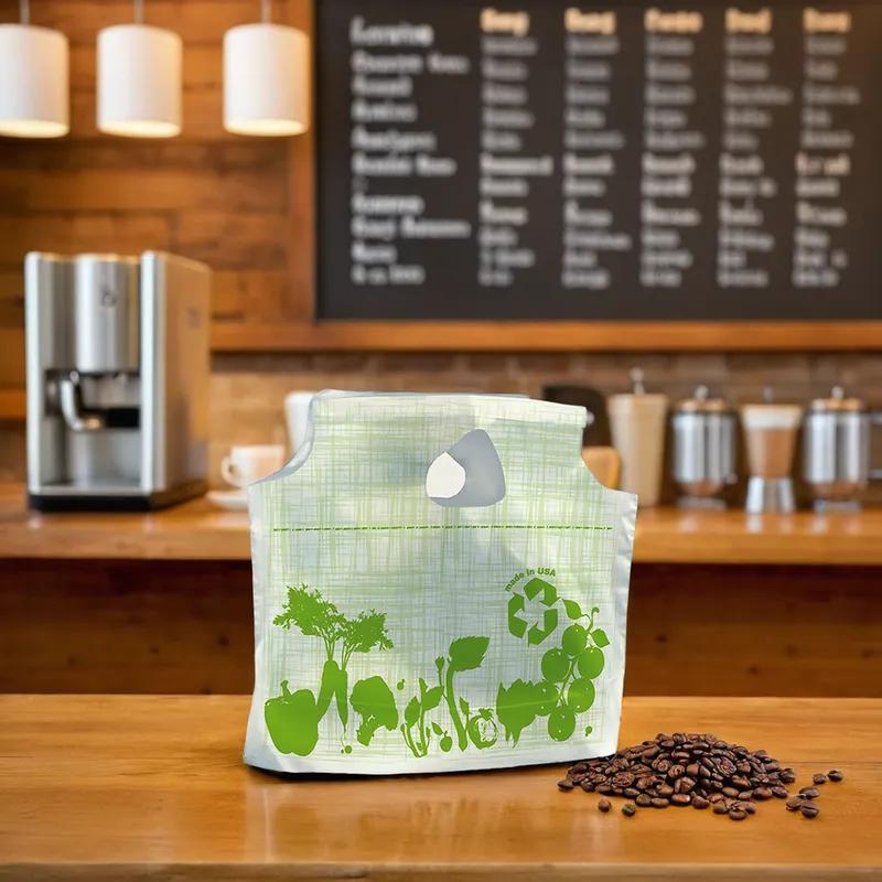 Bag 11X10 IN Printed Grab & Go 500/Case