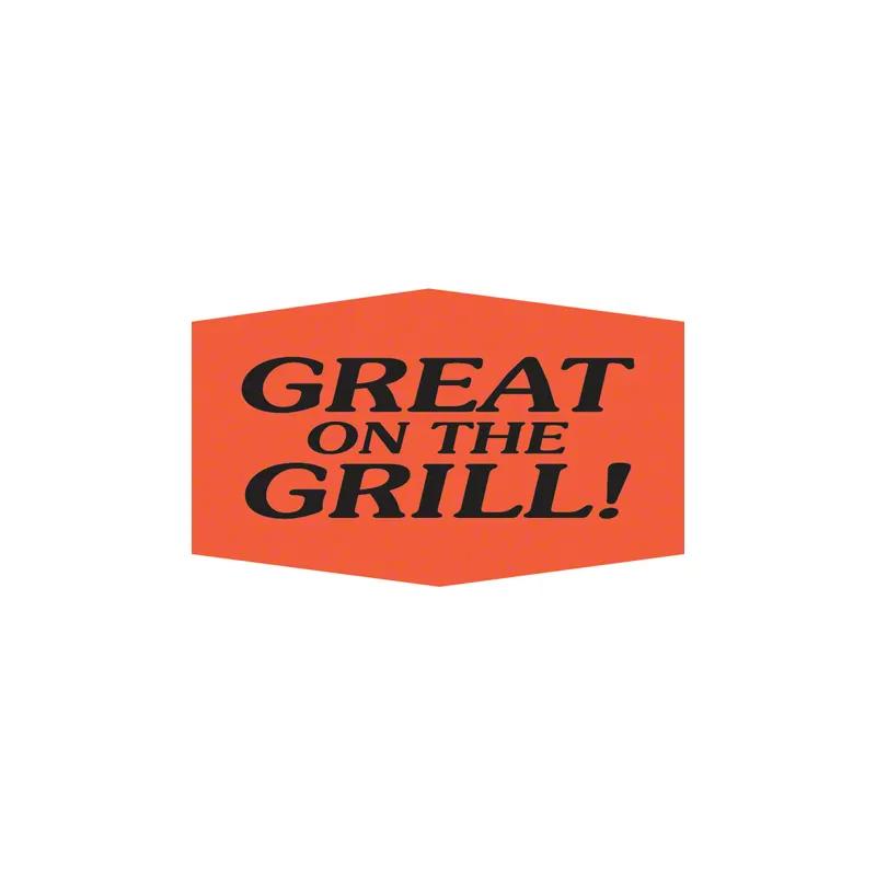 Great On The Grill Label 1000/Roll