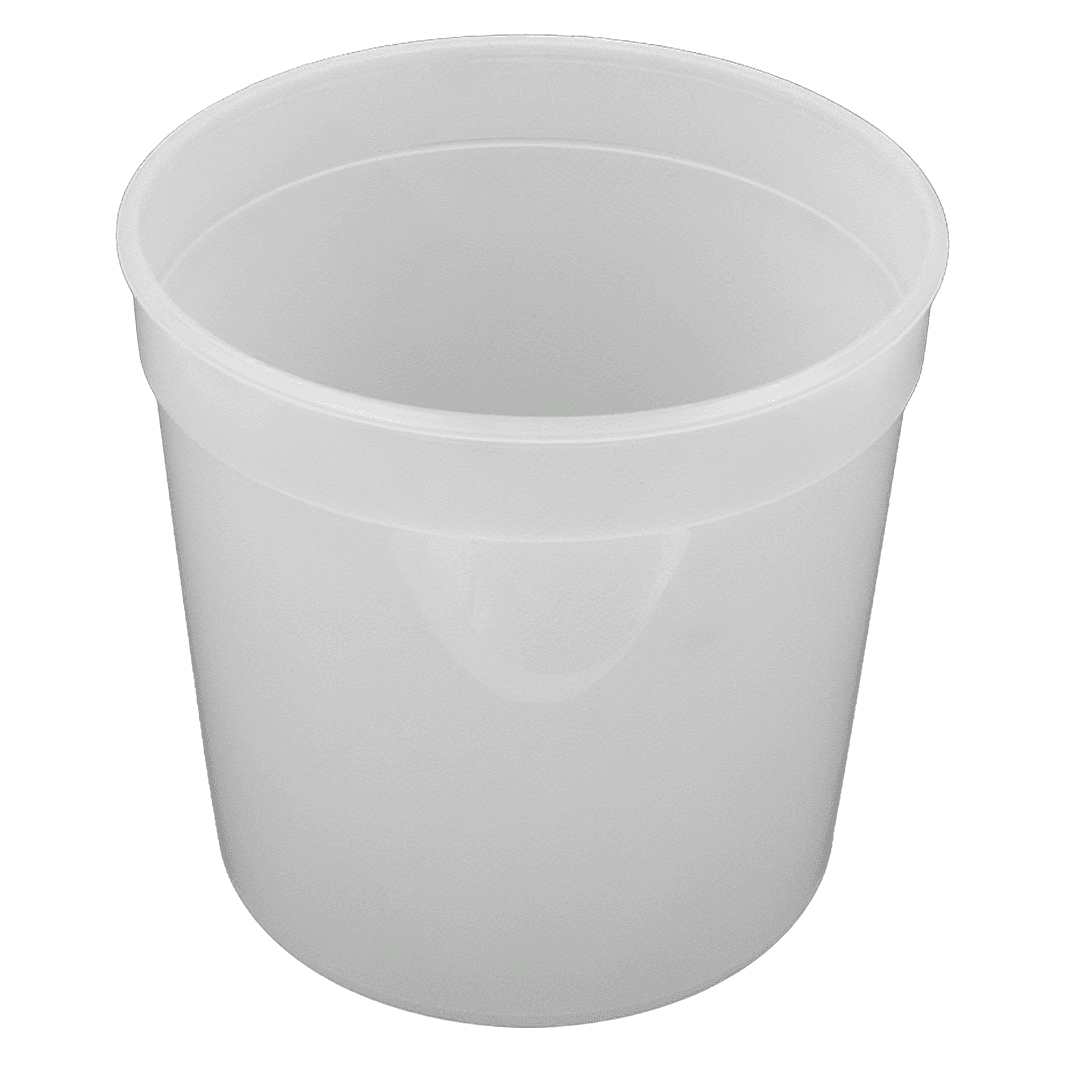 Deli Container 16 OZ Plastic Translucent 500/Case