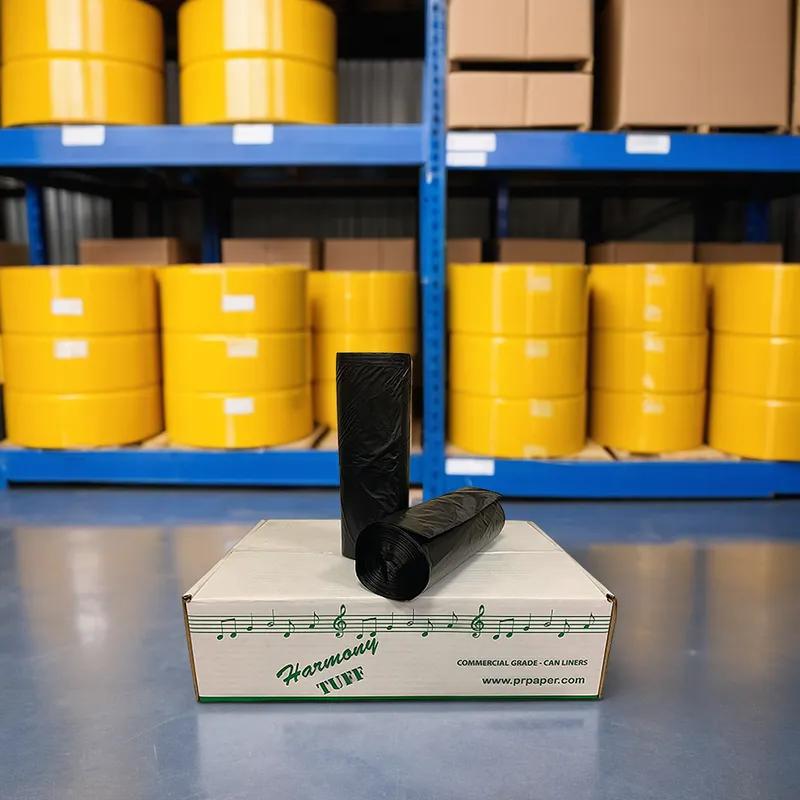 Liner 38X58 IN Black LLDPE 1.5MIL Star Seal 100/Case