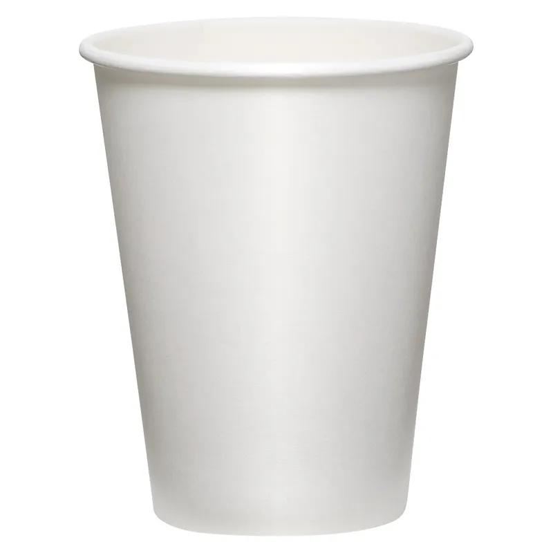 Cold Cup 8-9 FLOZ Double Wall Poly-Coated Paper White 1000/Case
