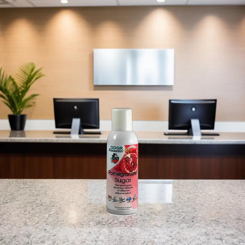 Odor Assassin Odor Eliminator Pomegranate Sugar Pump Spray 8 OZ 12/Case