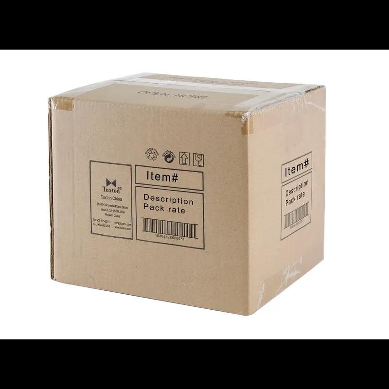 Plate 8.5X8.5 IN China Eggshell Square Fully Vitrified Oven Safe Dishwasher Safe Microwave Oven Safe 12/Case