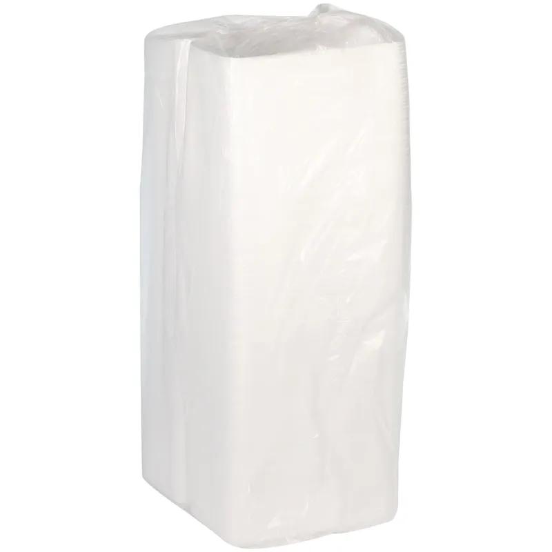 10S Supermarket Tray 10.75X5.7X0.65 IN Polystyrene Foam White Rectangle 500/Case