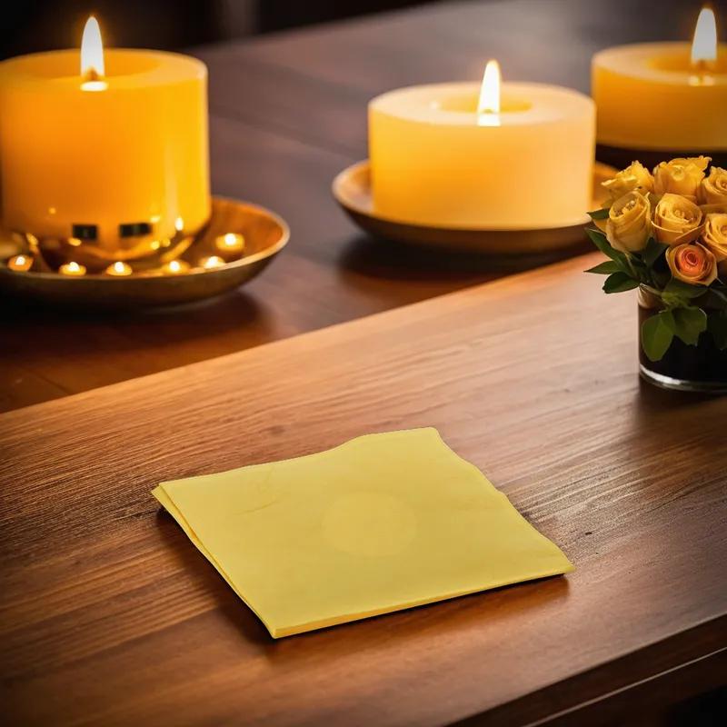 Beverage Napkins 10X10 IN Gold 2PLY 1000/Case