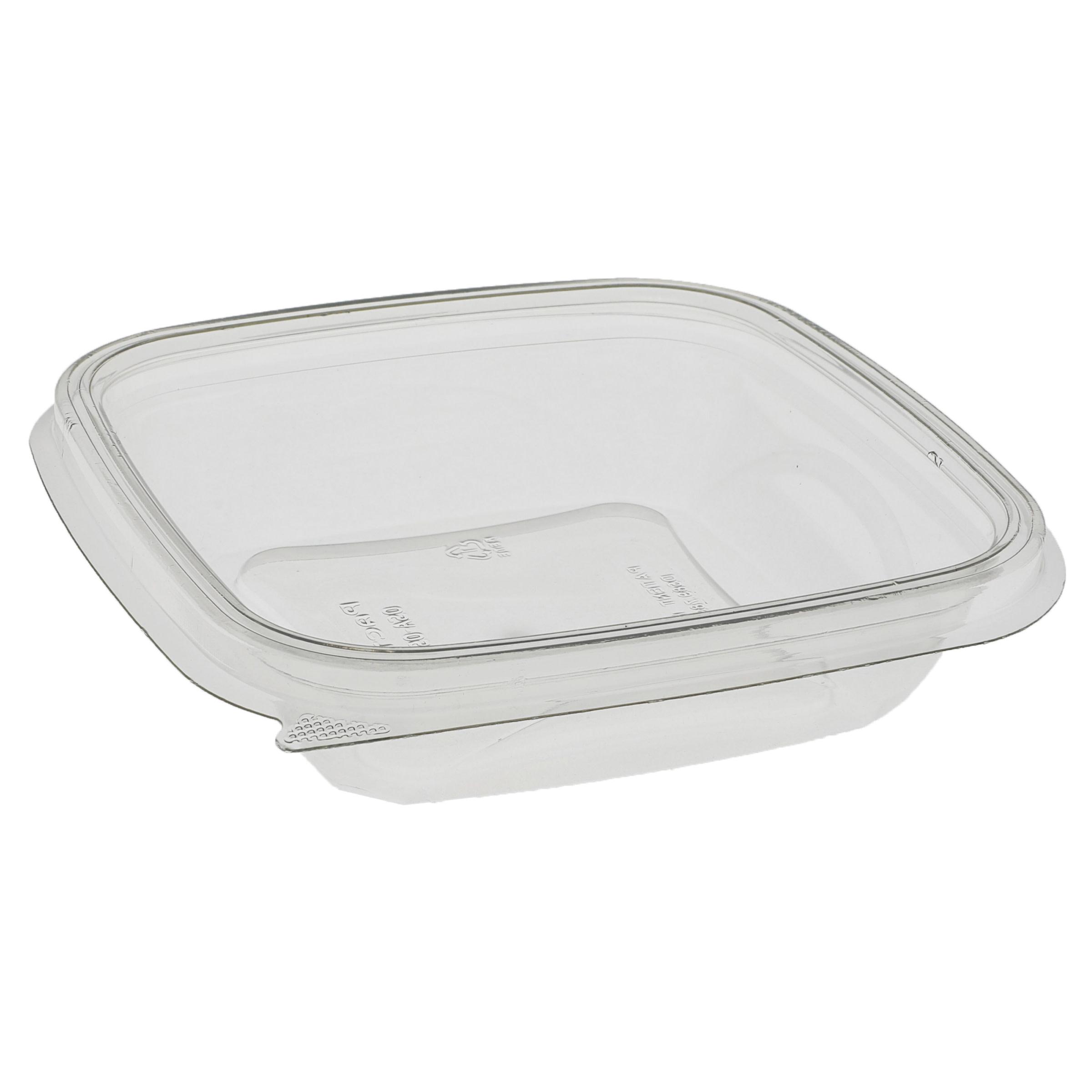Bowl 8 OZ RPET Clear Square 504/Case