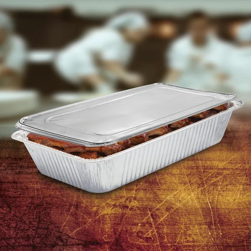 Lid Full Size Aluminum Silver For Steam Table Pan 50/Case