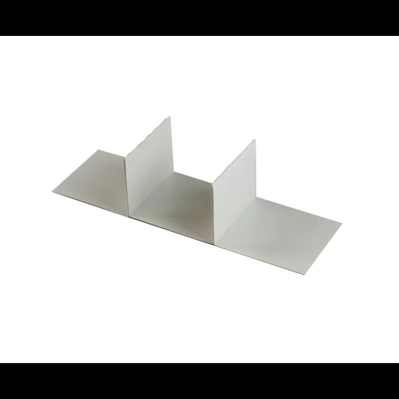 Strawberry Insert Jumbo 2.5625X2.5 IN 3 Compartment White 100/Case