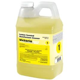 Victoria Bay Lemon Scented Disinfectant Cleaner CMS #1 64 OZ 4/Case