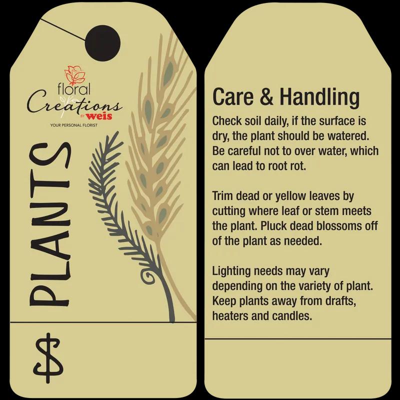 Quality Plants Fresh Label Waterproof 50/Pack