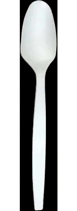 Victoria Bay Teaspoon CPLA White Heavyweight 1000/Case