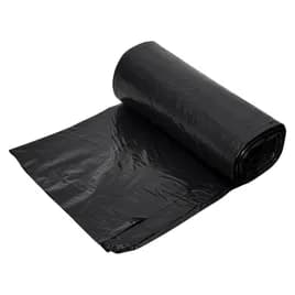 Victoria Bay Can Liner 55X63 IN 60 GAL Black 2MIL 10 Count/Roll 5 Rolls/Case