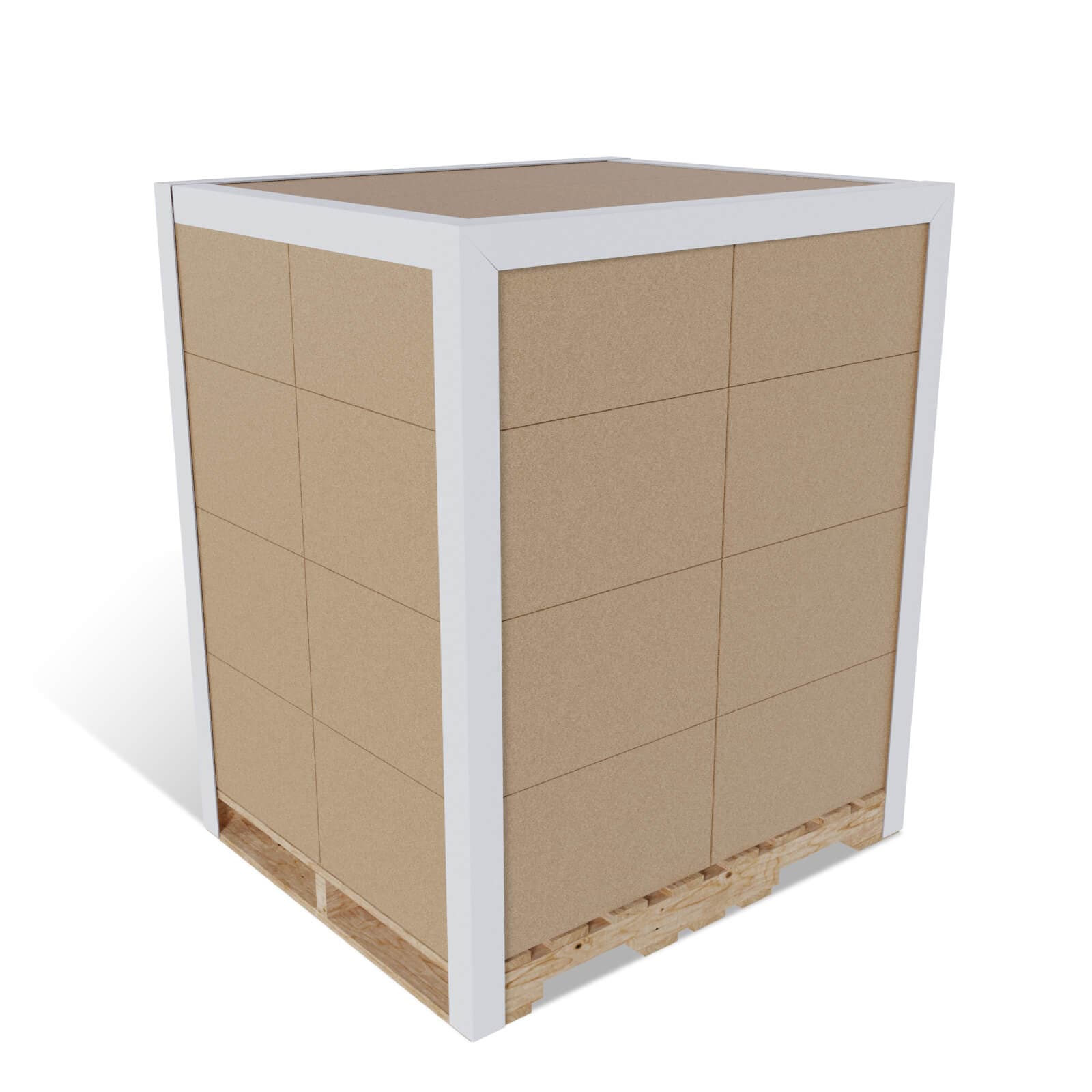 PROTECT-O-GUARD® Cornerboard 3X3X82 IN Chipboard 0.200GA 1008 Count/Pallet