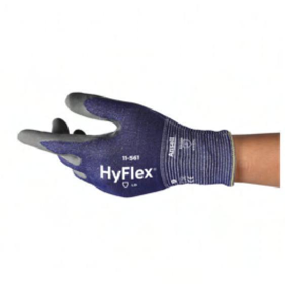 HyFlex® Gloves 6 Cut Resistant Nylon Polyethylene (PE) Spandex Coated Palm 12/Dozen